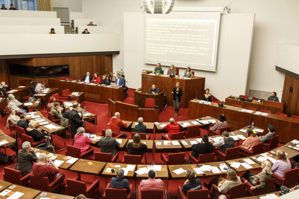 Gesamteindruck vom Parlament behinderter Menschen